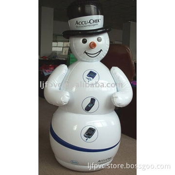 inflatable snow man